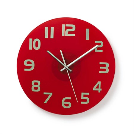 Clock NEDIS CLWA006GL30RD 30cm