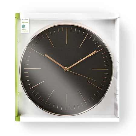 Clock NEDIS CLWA013PC30BK 30cm