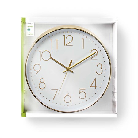 Clock NEDIS CLWA015PC30GD 30cm