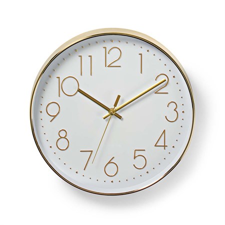 Clock NEDIS CLWA015PC30GD 30cm