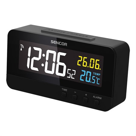 Clock with alarm SENCOR SDC 4800 B