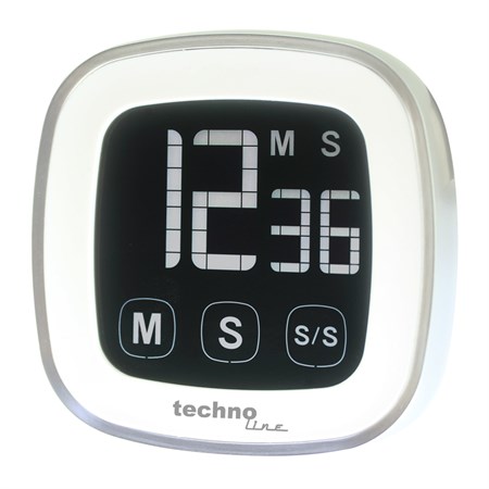 Digital kitchen timer TECHNO LINE KT 400 with touch screen