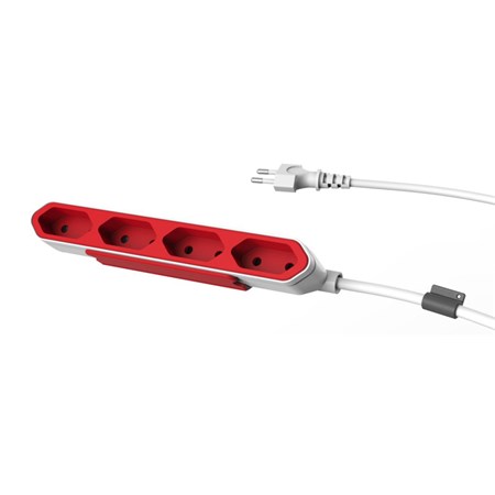 Prodlužovací kabel POWERCUBE PowerBar Red