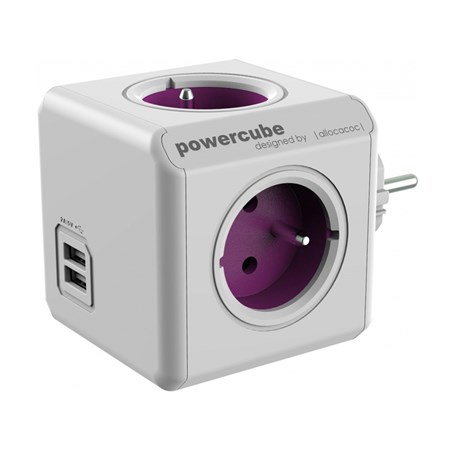 PowerCube ReWirable USB Purple