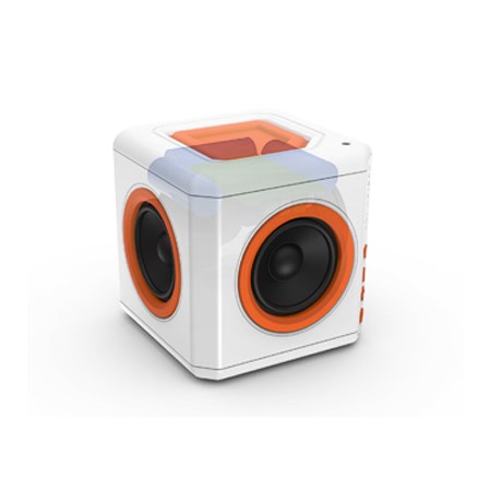 Reproduktor Bluetooth AudioCube Portable White