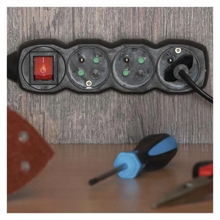Extension lead 5 sockets 2m EMOS PC1512