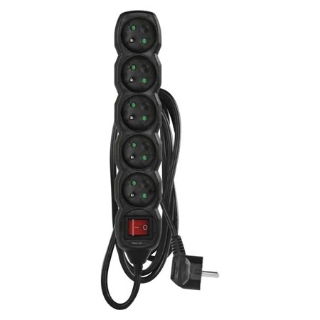 Extension lead 5 sockets 2m EMOS PC1512