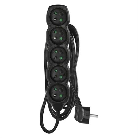 Extension cord 5 sockets 3m EMOS PC0513R