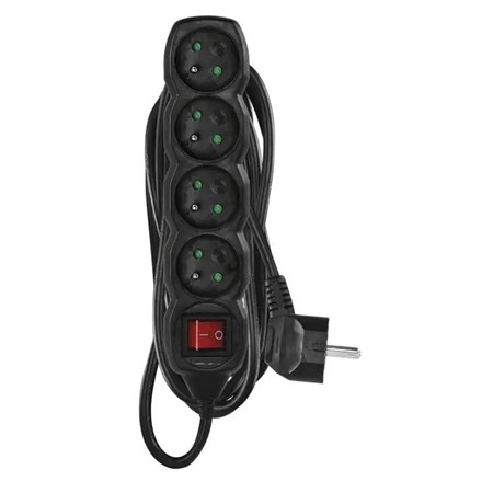 Extension lead 4 sockets 5m EMOS PC1415R