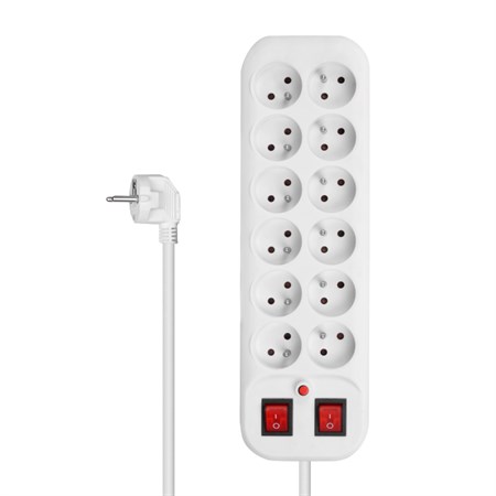 Extension lead 12 sockets 1,8m DPM PPS51