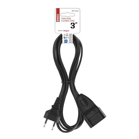 Extension cable 1 socket 3m EMOS PC01303