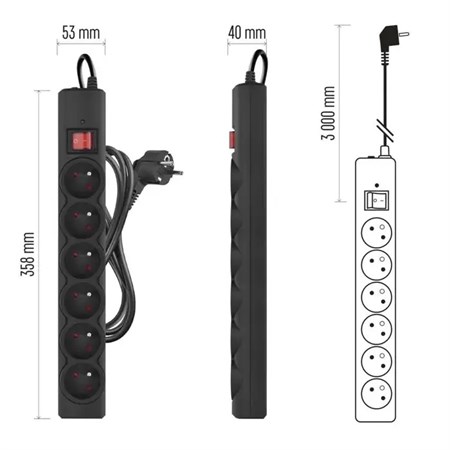 Surge protection EMOS P54019