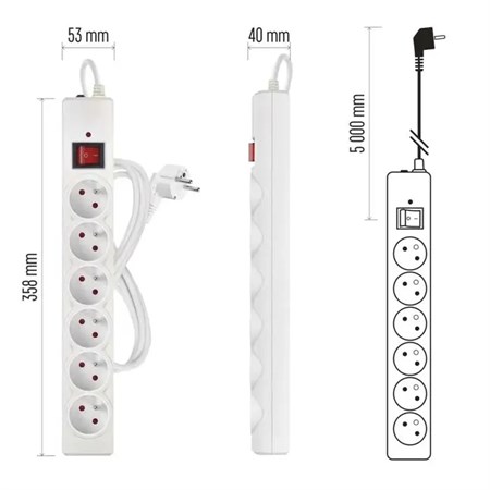 Surge protection EMOS P54017
