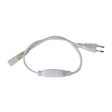 Flexo šňůra PVC pro LED pásek 3528, 230V, 0.5m