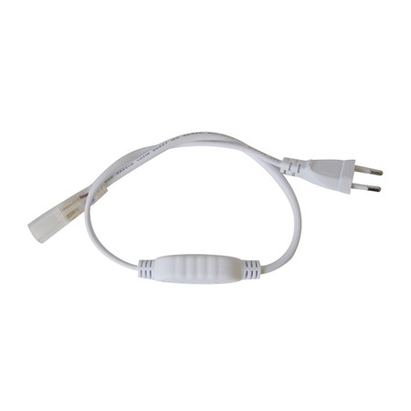 Flexo PVC cord for LED strip 5050, 230V, 3m