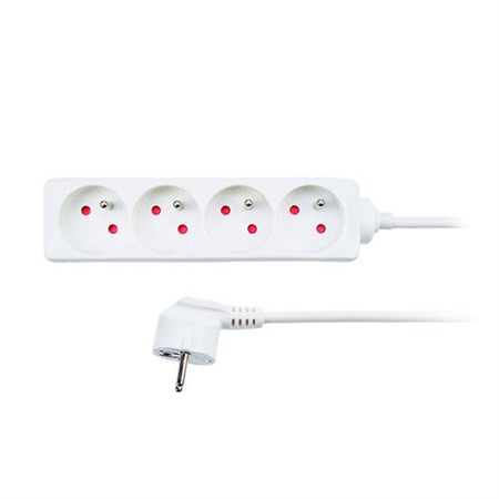 Extension cable 4 sockets 3m SOLIGHT PP22