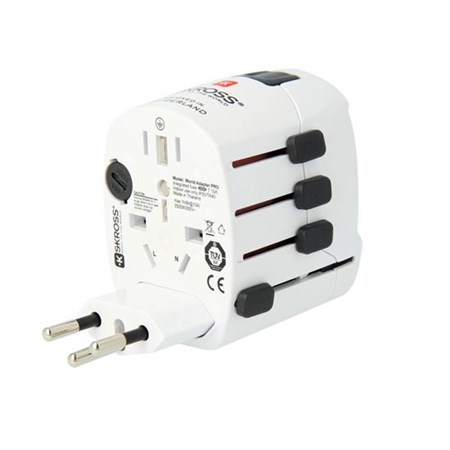 Travel adapter SKROSS PA34 universal from the Czech Republic for 150 countries