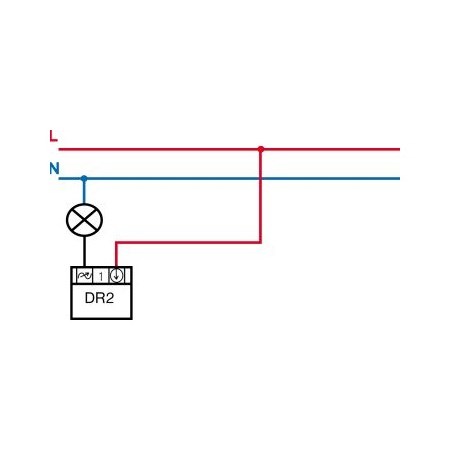 Dotykový regulátor osvětlení ELEKTROBOCK DR2-SD s možností dálkového ovládání