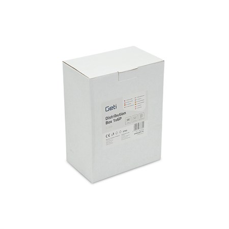 Distribution Box GETI GDB24 plastic 2x12P wall-mounted