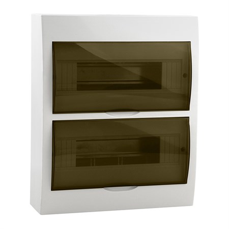 Distribution Box GETI GDB24 plastic 2x12P wall-mounted
