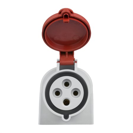 Socket DPM 4p 16A 400V IP44 WS-GS-4-16A