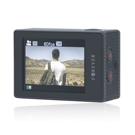 Camera Action Ultra HD 4K LCD 2'', WiFi, waterproof 30m FOREVER SC-410 + remote control