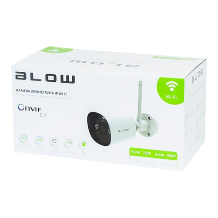 Kamera IP WIFI BLOW H-342 1MP 720P vonkajšie fixné