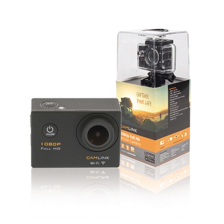 Camera Action Full HD 1080p LCD 2'', waterproof 30m CAMLINK CL-AC21