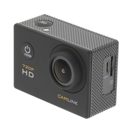 Kamera akční HD 720p, LCD 2'', voděodolná 30m CAMLINK CL-AC11