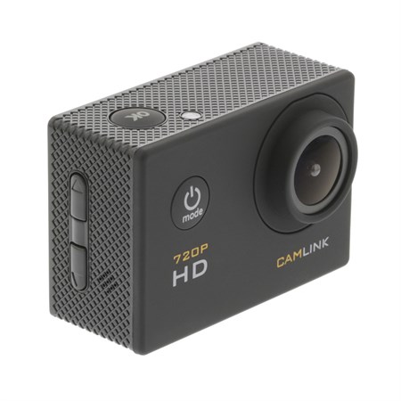 Kamera akčné HD 720p, LCD 2'', vodotesna 30m CAMLINK CL-AC11