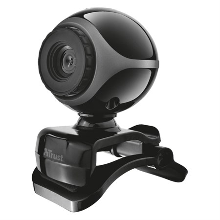 Webcamera TRUST 17003 EXIS Black