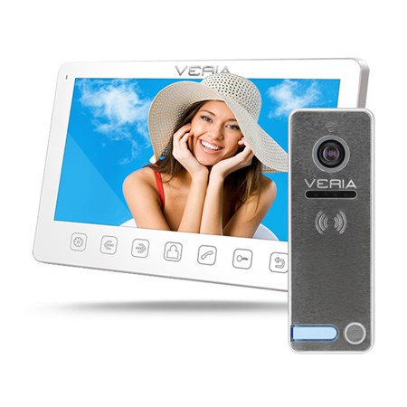 Videophone VERIA 7070B White + VERIA 230