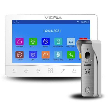 Videotelefon VERIA 8276B White + VERIA 831 ze série VERIA 2-WIRE WiFi Tuya