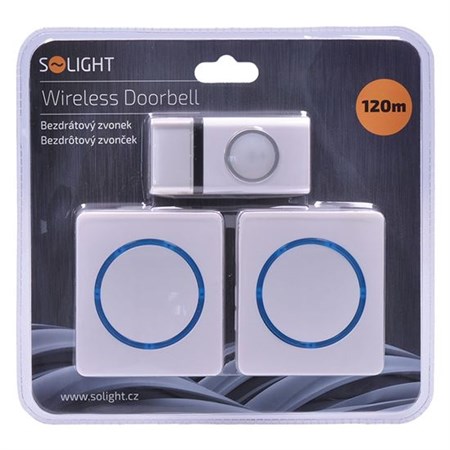Wireless doorbell SOLIGHT 1L23