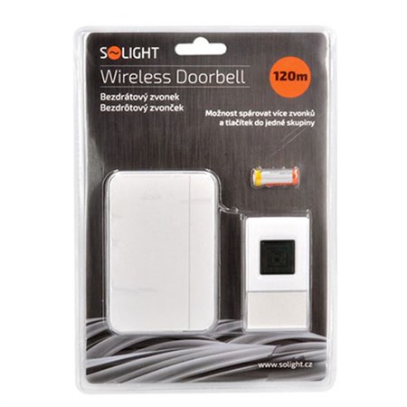 Wireless doorbell SOLIGHT 1L46