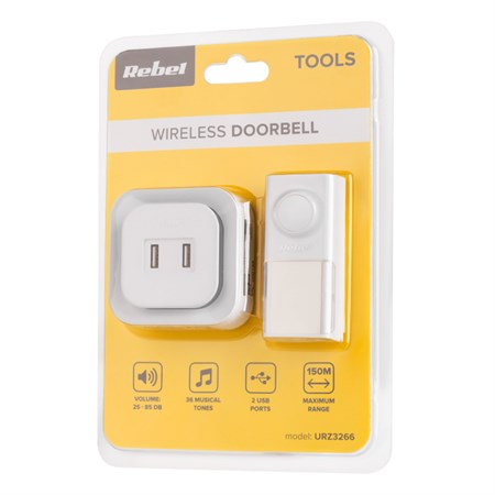 Wireless doorbell REBEL URZ3266