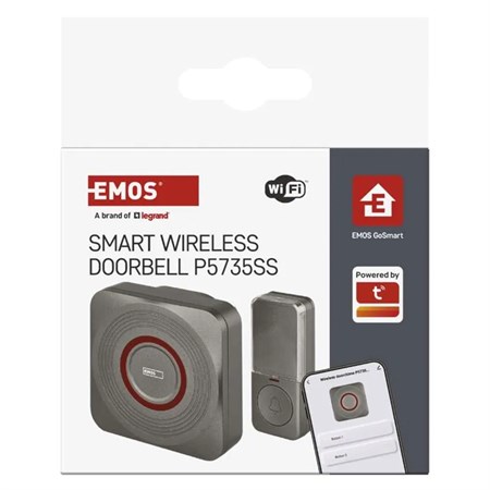 GoSmart Wireless Doorbell P5735SS for socket with WiFi