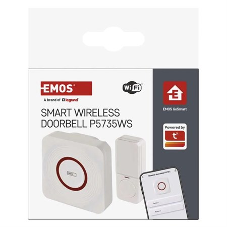 GoSmart Wireless Doorbell P5735WS for socket with WiFi