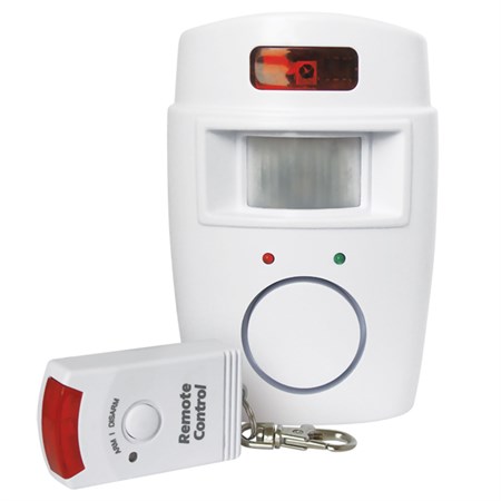 Alarm wall mounted - with remote control