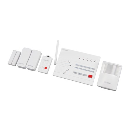Alarm wireless 1x PIR, 2x door/window sensor, 1x remote control KÖNIG SEC-ALARM200
