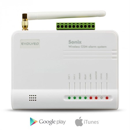 Alarm domovní GSM EVOLVEO SONIX bezdrátový
