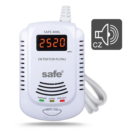 Flammable gas detector SAFE 808L