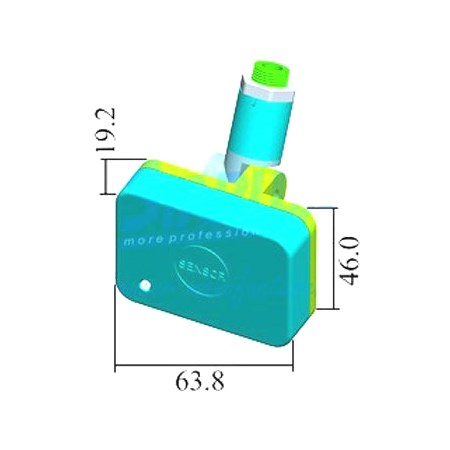 Mikrovlnný senzor (pohybové čidlo) STARLUX ST758