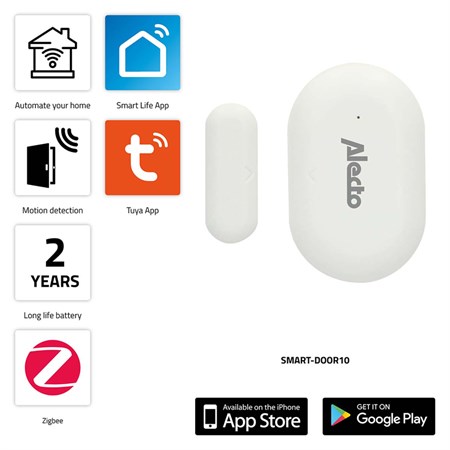 Smart door/window detector ALECTO SMART-DOOR10 ZigBee Tuya
