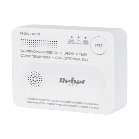 REBEL KD-218B carbon monoxide gas detector