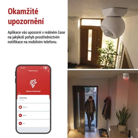 GoSmart PIR sensor (motion sensor) EMOS H5024 IP20, ZigBee