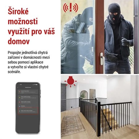 GoSmart PIR sensor (motion sensor) EMOS H5024 IP20, ZigBee