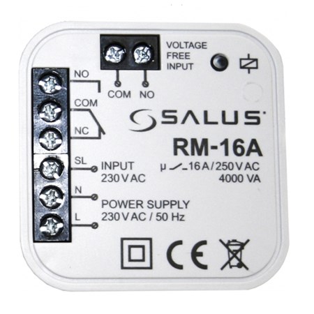 Auxiliary relays RM-16A SALUS