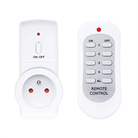 Remote controled socket TIPA 1+1 (3680W)