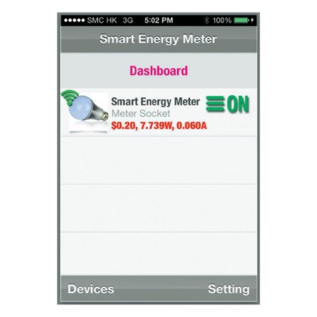 Měřič spotřeby a spínací zásuvka pro iOS a Android Voltcraft SEM-3600BT